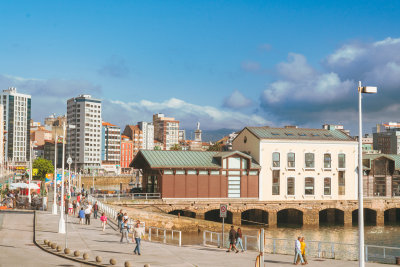 Gijon, Spain — fine art travel photography print available from Clever Tourists