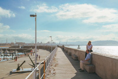 Gijon, Spain — fine art travel photography print available from Clever Tourists