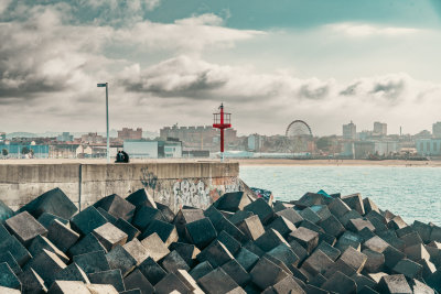 Gijon, Spain — fine art travel photography print available from Clever Tourists