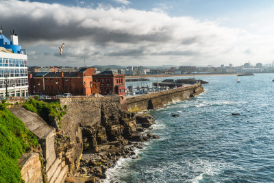 Gijon, Spain — fine art travel photography print available from Clever Tourists