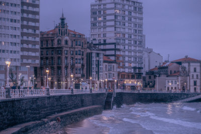 Gijon, Spain — fine art travel photography print available from Clever Tourists