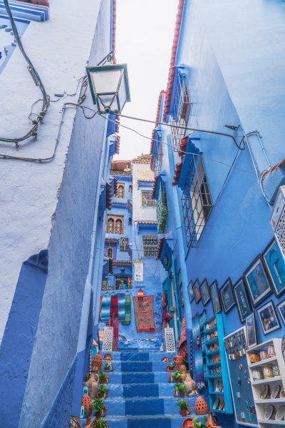 Chefchaouen, Morocco — fine art travel photography print available from Clever Tourists