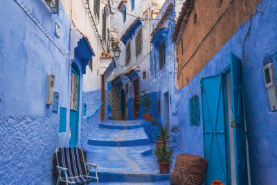 Chefchaouen, Morocco — fine art travel photography print available from Clever Tourists