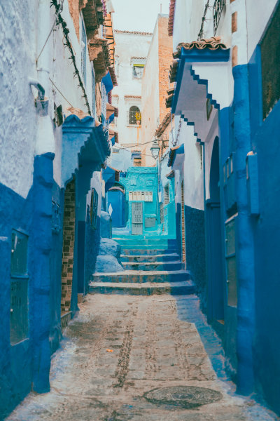 Chefchaouen, Morocco — fine art travel photography print available from Clever Tourists
