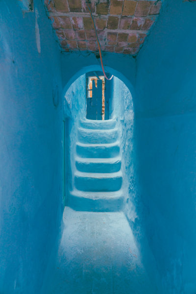 Chefchaouen, Morocco — fine art travel photography print available from Clever Tourists