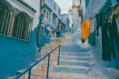 Chefchaouen, Morocco — fine art travel photography print available from Clever Tourists