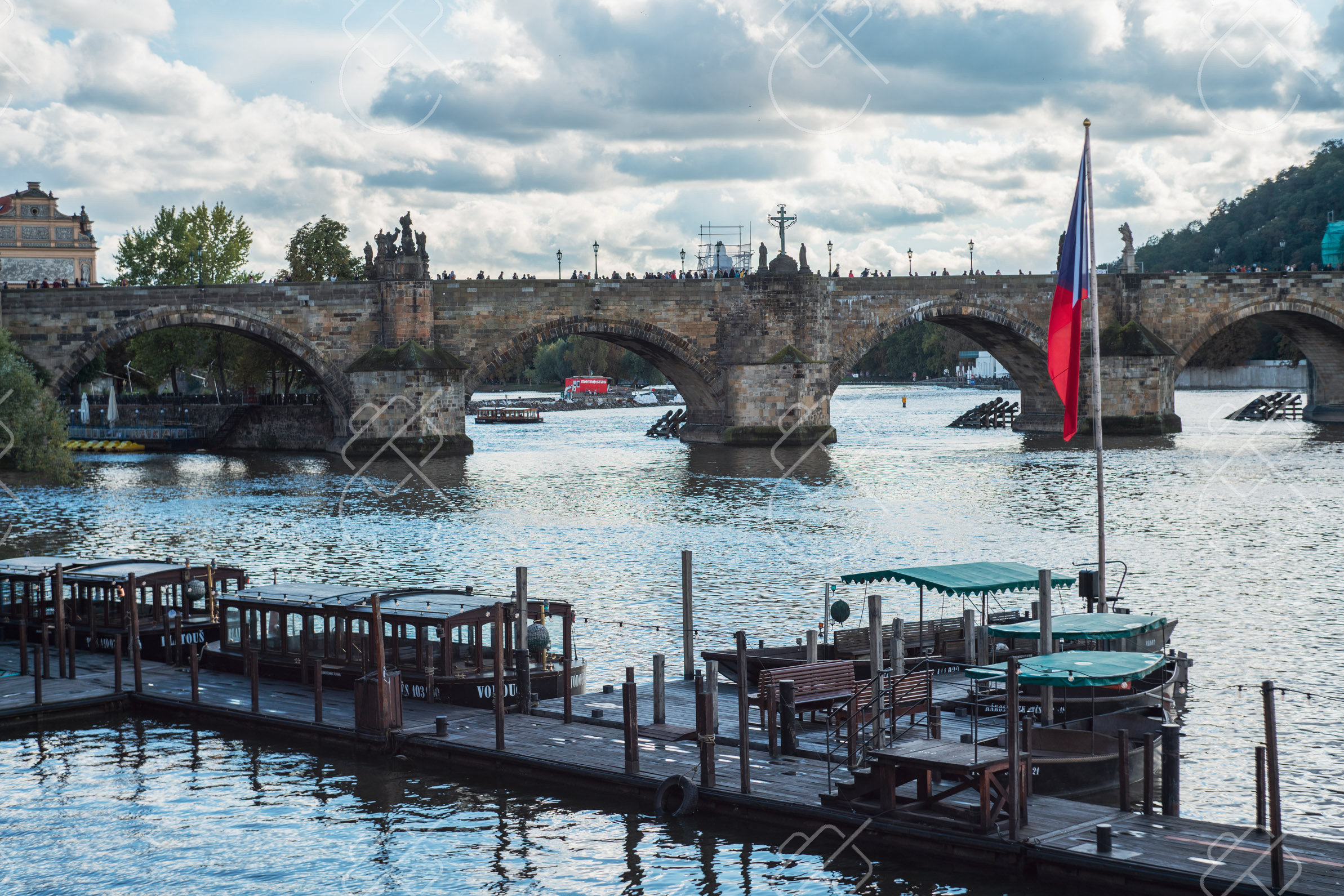Charles Bridge & the Vltava — fine art travel photography print available from Clever Tourists