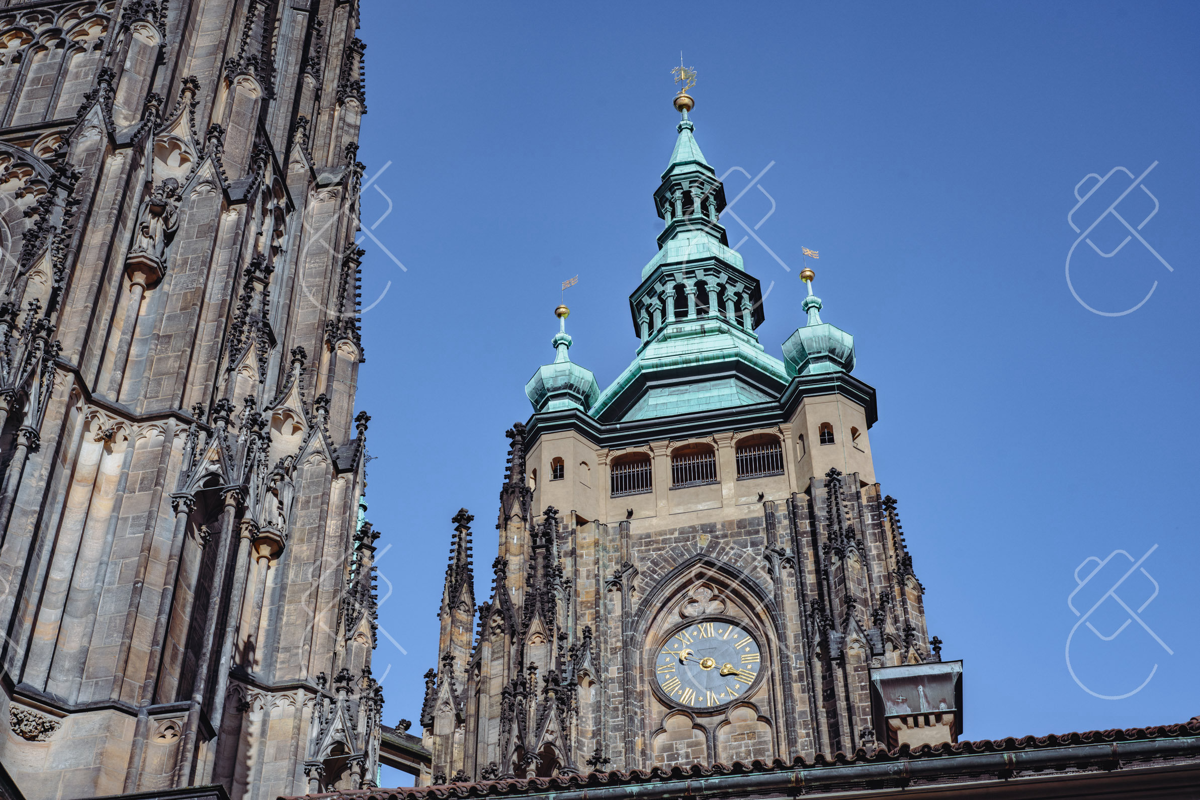 Malá Strana & Prague Castle — fine art travel photography print available from Clever Tourists