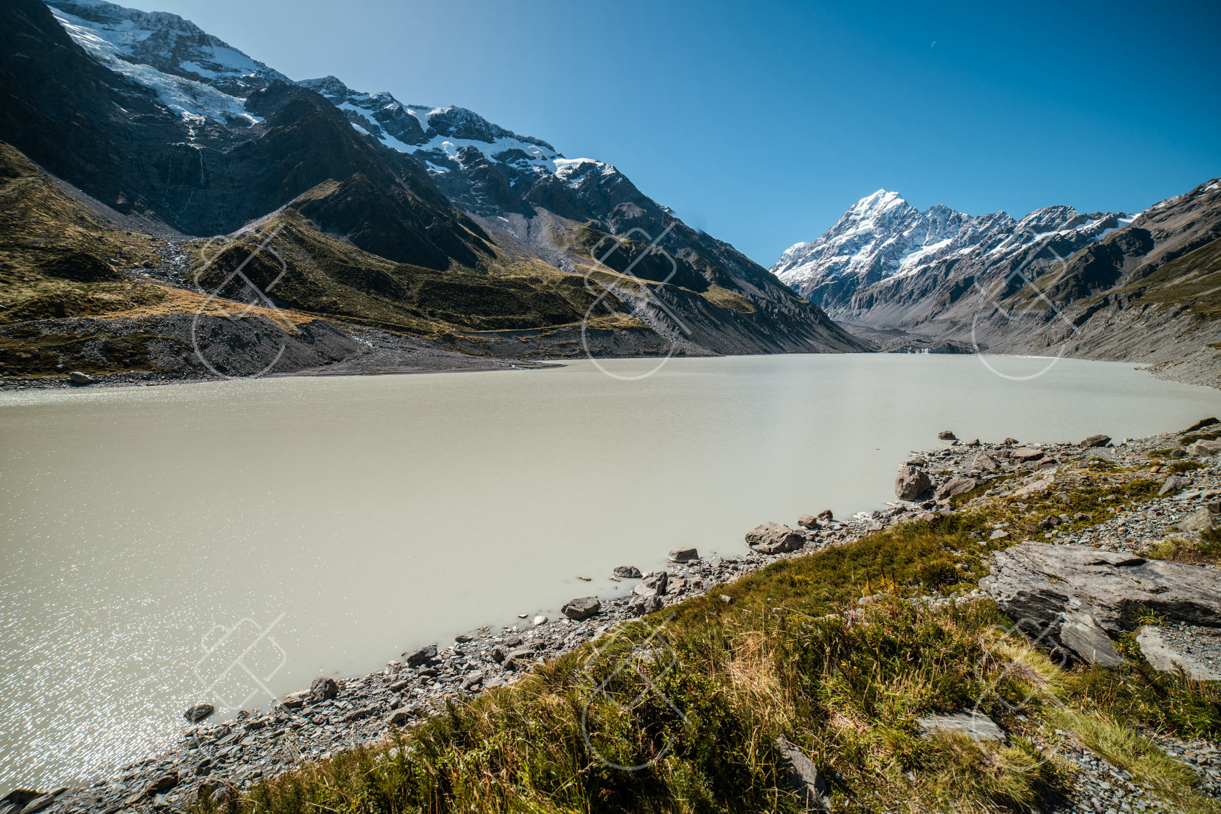 Hooker Lake, New Zealand — Nature