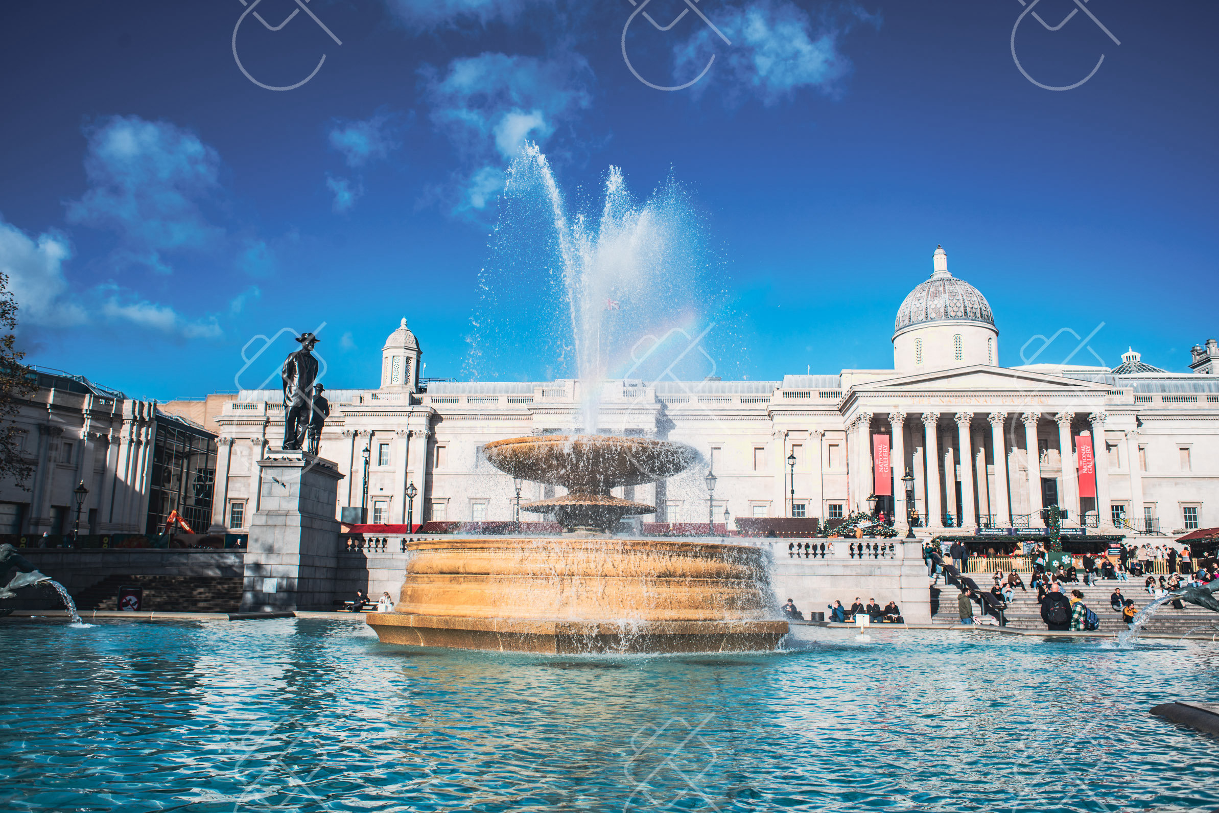 Trafalgar Square, Soho & Covent Garden — fine art travel photography print available from Clever Tourists