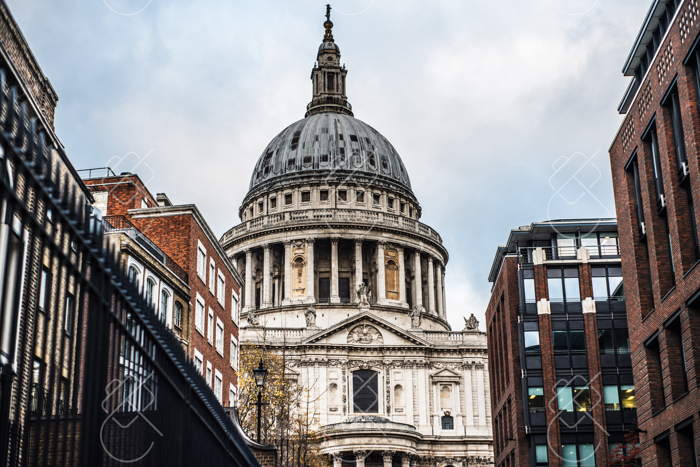 The City & St Paul's — fine art travel photography print available from Clever Tourists